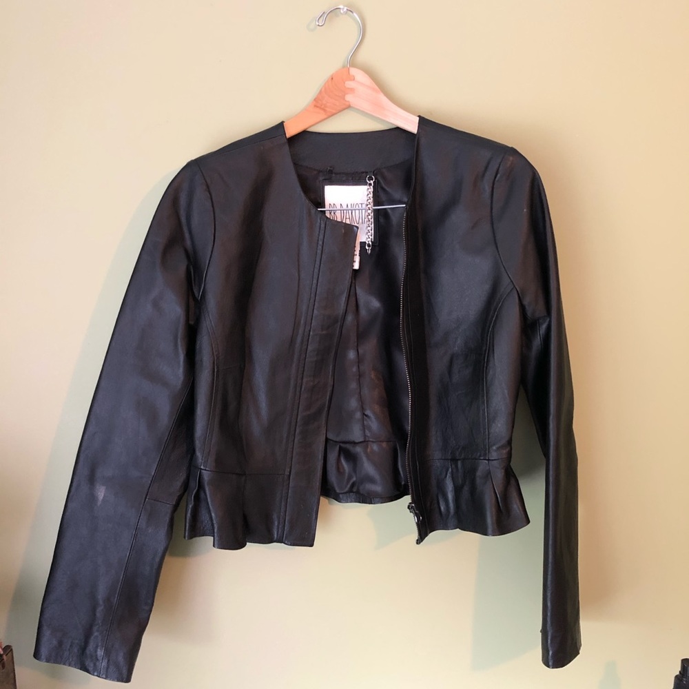 BB Dakota Vegan Leather Jacket